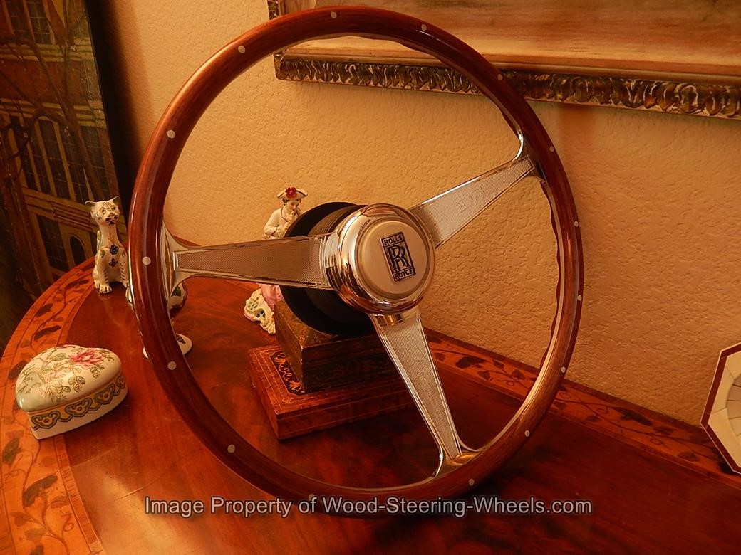 Rolls Royce Corniche Camargue Silver Shadow Spirit Spur Nardi 15' Steering Wheel, Rivets, Engraved spokes #RollsRoyce #steeringwheel #LuxuryCar goo.gl/edZM7X