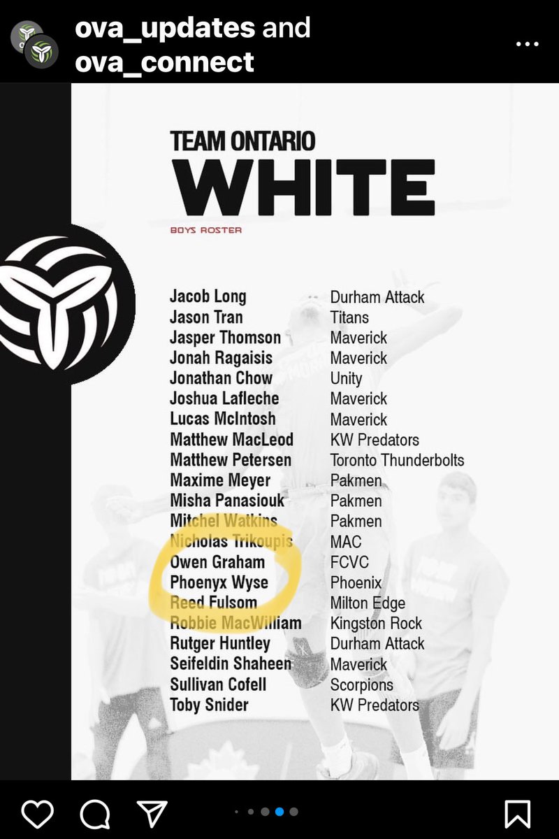 smcsvolleyball's tweet photo. Congrats to Phoenyx Wyse  grade 10 student at Smcs, for making team Ontario white volleyball while at the same time being part of Team Canada u16 basketball! Great athlete and even better person! https://t.co/8Lc5tpeeUC