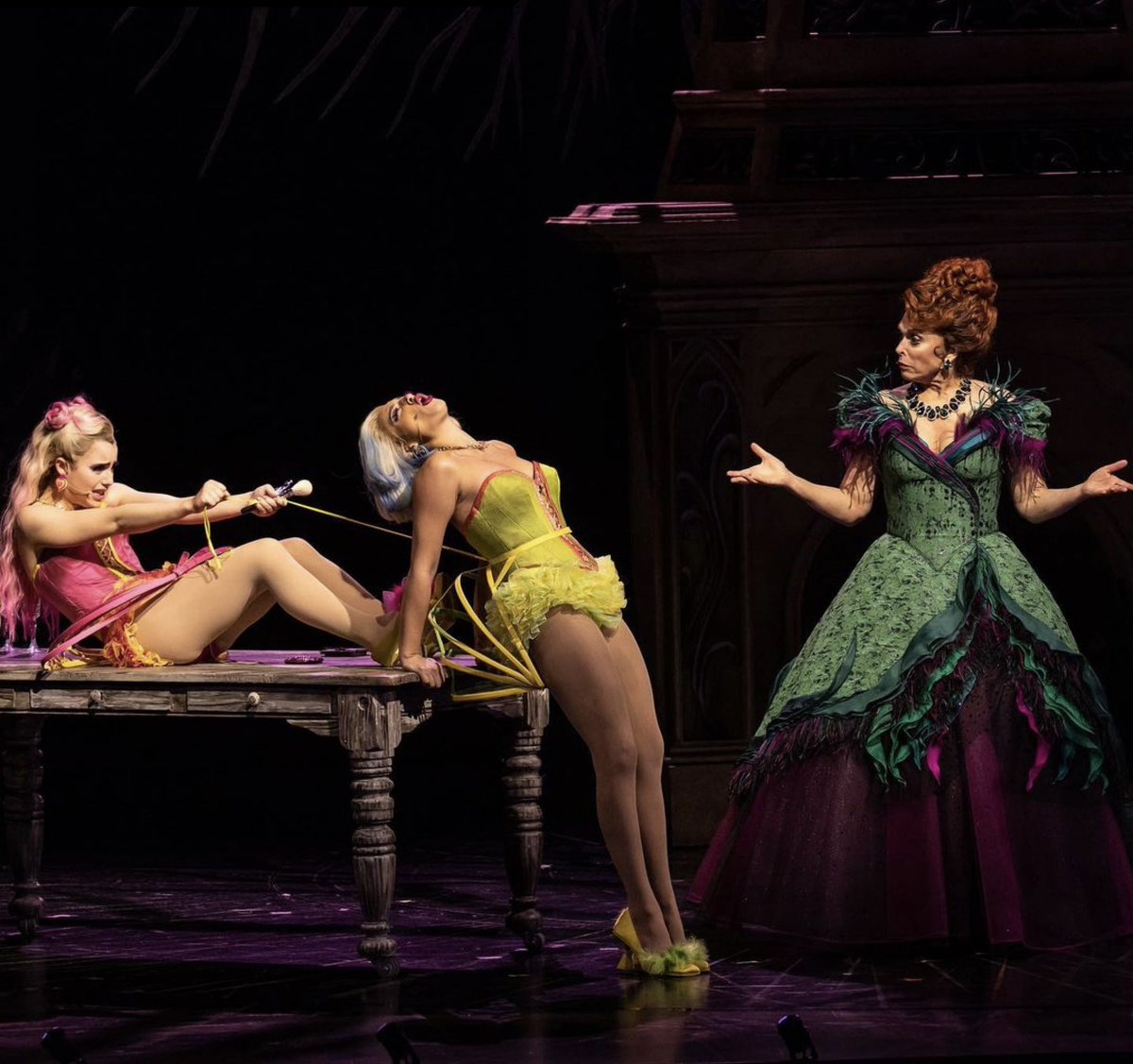 Only 10 more chances to see us squeeze into our corsets 😬
<a href="/badcinderella/">Bad Cinderella on Broadway</a>
