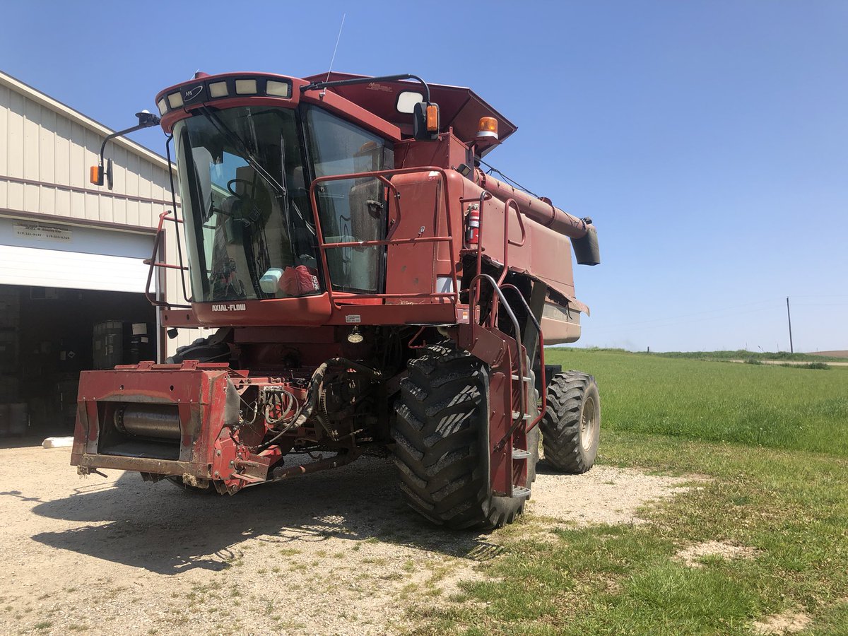 Guess I don’t have planters to work on today so it’s combine day