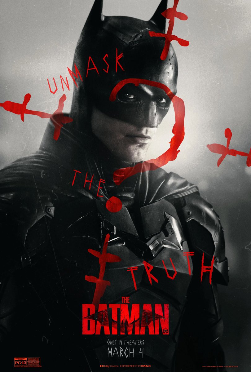valek8_'s tweet photo. #JustSeen The Batman
Vuelta al universo propio tras Justice League. Estética Frank Miller. Muy como la serie. La película y la historia están bien. No me gusta la máscara de Batman. Pero cuando se la quita no es Bruce Wayne. Paso atrás en el protagonista. Apropiada OST: Nirvana https://t.co/xKhYrLZ17E