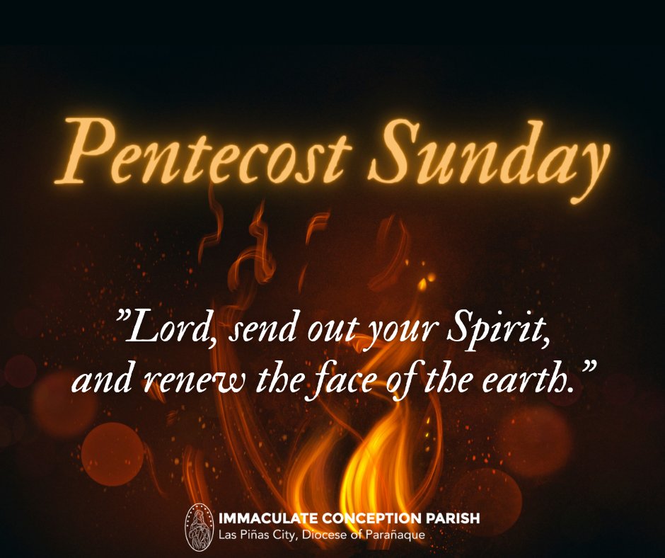 lightfromdLIGHT's tweet photo. A blessed Pentecost to all! https://t.co/x1oUMZvRH1