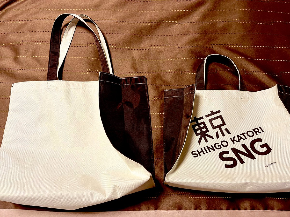 札幌のホテルの浴場用のバッグが［東京SNG］の
京都限定バッグと似てる😮