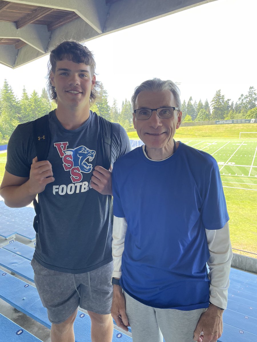 Mark_Johnson67's tweet photo. After a great camp I am excited to announce I have received an offer from the University of British Columbia! Thank you for the offer and great camp @CoachNill @ShoWill33 https://t.co/wP2tMauUgi