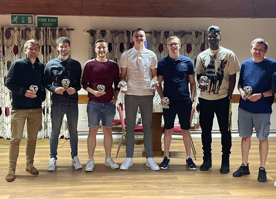 afc_ely's tweet photo. End of Season Awards 26/05/2023
Player's Player, Golden Boot - @WillCooper07 
Most Assists - Danny Flack
Best Goal - @tynoe_1738 
Most Consistent - @rosstggray 
Most Improved - @RJolly88 
Captain's Player - @JonnyShevlane 
Manager's Player - @JamesKn0x 
Clubman - @KwayPeter https://t.co/MQQmA5iOcH