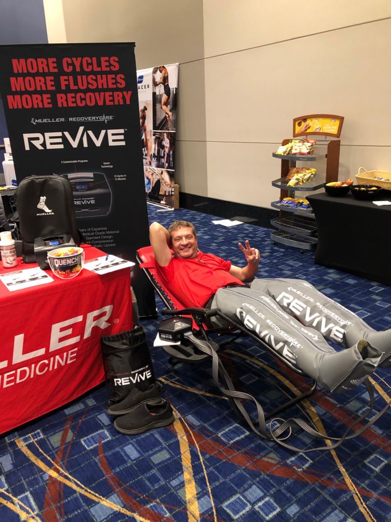 MuellerSportMed's tweet photo. Recently, we talked with everyone in Chicago at the NBATA symposium about the excellent Mueller innovations including REVIVE, Therm-X, XEL Training Kits and our full line of tapes, braces, and supports.
#getrevived #revive #teammueller #muellerready #builtinsport #madeforlife https://t.co/M5QwoxxFen