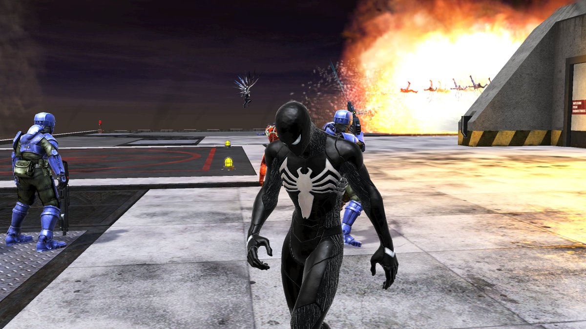 Andrew4586's tweet photo. And done! Insomniac's Symbiote design is now available for Spider-Man Web of Shadows!

https://t.co/znTd2fgYYI https://t.co/XR7yhWyJnL