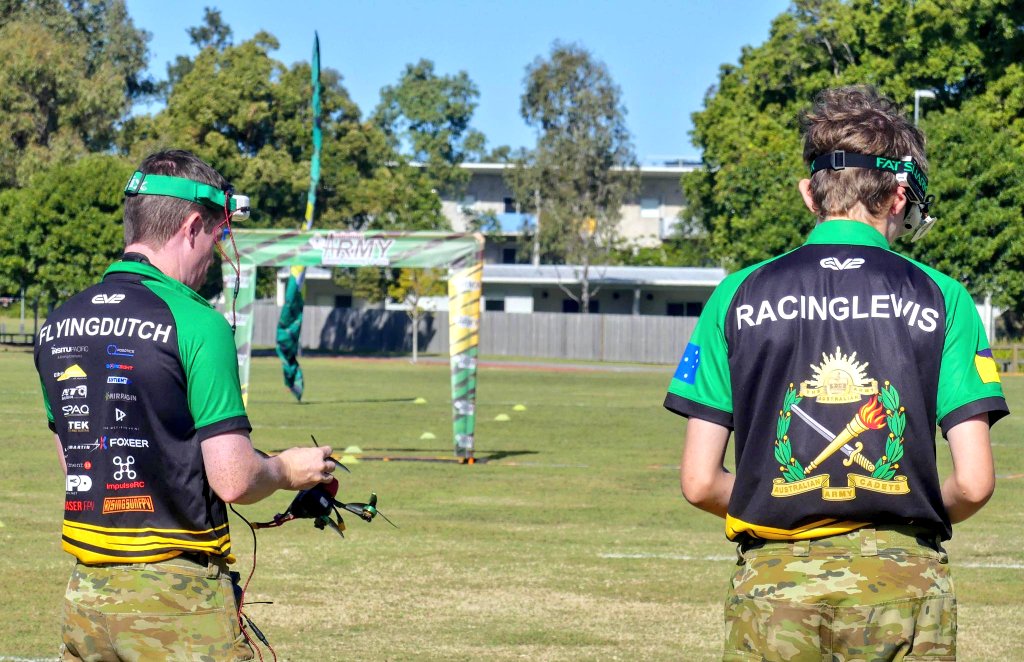 AUADRT's tweet photo. We're qualifying for 🇦🇺 #DroneRacing Nationals this weekend at #Enoggera, with the #AusArmy Cadets. Who will be @AustralianArmy's fastest pilot?
#SendIt!
Special thanks to #FPVRebels for their help.
@ChiefAusArmy @FORCOMDAusArmy @HLCAusArmy @COMD16Bde https://t.co/eIHHkTUXu8