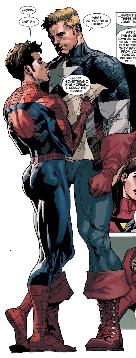 dont be scared to give peter an ass. he should have a fat ass. if you draw spidey with a flat ass you are a COWARD