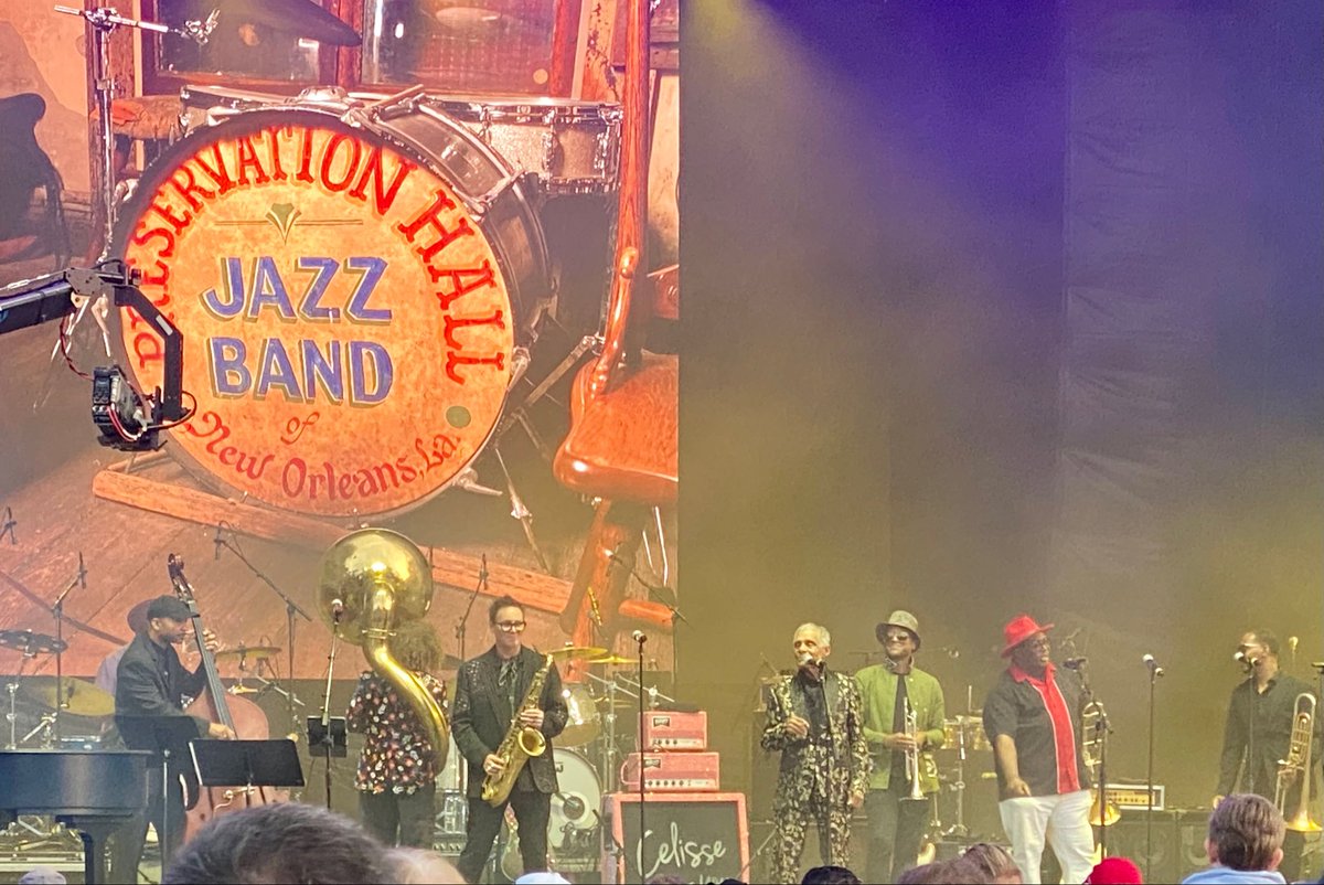 New Orleans comes to Greenwich as the Preservation Hall Jazz Band takes center stage at the #GreenwichTownParty on a beautiful Saturday evening. <a href="/RayDalio/">Ray Dalio</a> outdoes himself yet again. <a href="/preshallband/">Preservation Hall Jazz Band</a> #MemorialDayWeekend