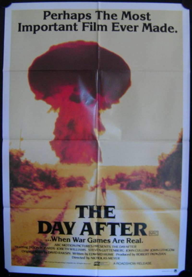 I've been re-watching the series #TheAmericans on hulu. I'd forgotten how us Gen X tweens were terrified by the required viewing of 'The Day After', a film about the nuclear holocaust.