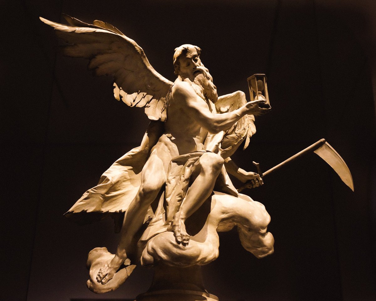 artisticalgaze's tweet photo. Chronos by Ignaz Günther, circa 1765-1770 https://t.co/5YQrd0eQla