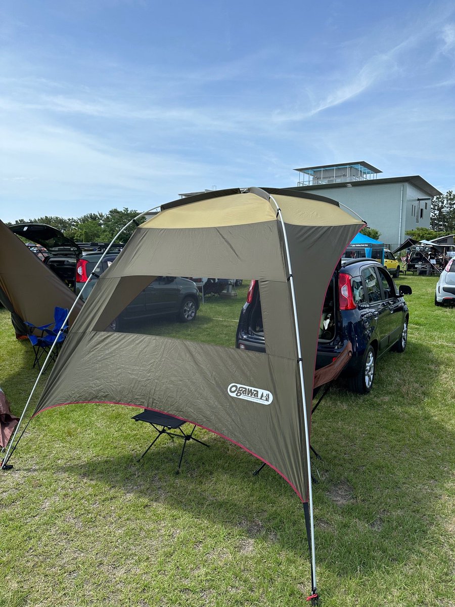 suzuki's tweet image. パンダリーノ2023の設営完了。もう何もしない #pandarino (@ 渚園キャンプ場 - @nagisaen7230 in Hamamatsu, 静岡県) swarmapp.com/c/2kCsigTd6vI