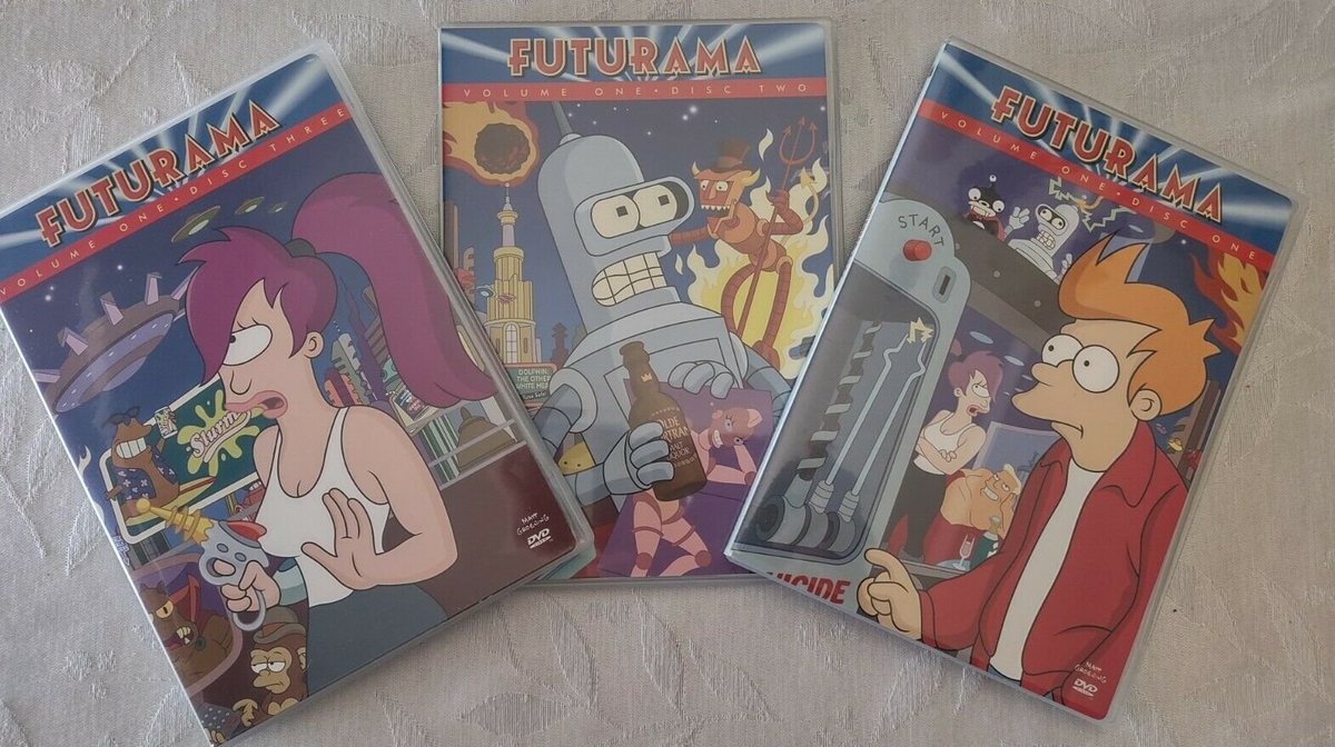 The original DVD release of Futurama: Volume One (2003)