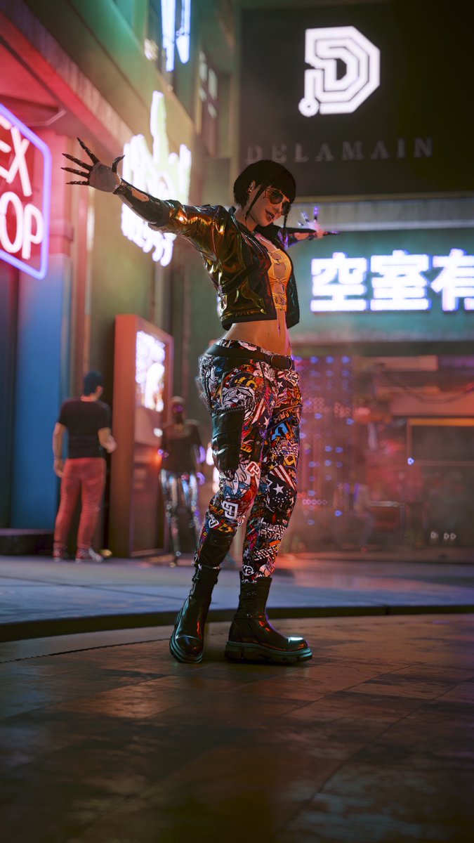 Live from Night City 🏙️ 
#Cyberpunk2077PhotoMode #Cyberpunk2077 #VirtualPhotography #CyberpunkEdgerunners