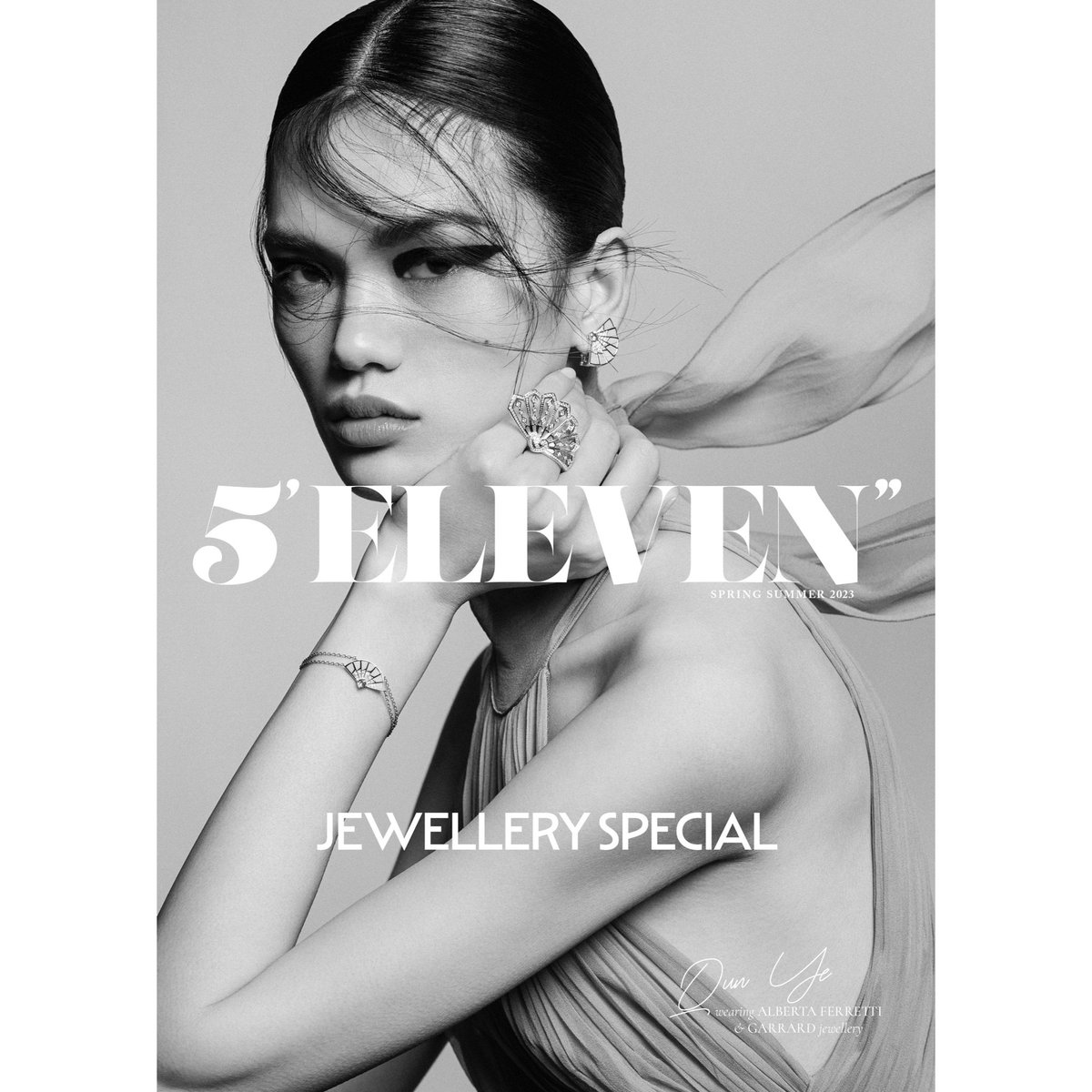 5ELEVEN Magazine Issue 10
Spring Summer 2023

Jewellery Special Cover. Our very first supplement is now available with the purchase of any 5ELEVEN Covers. Out Now!

@yye_riqun wearing <a href="/garrard/">Michael Garrard</a> Jewellery and @albertaferretti dress. Shot by @edwinsfreyer Styled by <a href="/altonhetariki/">altonhetariki</a> Ma