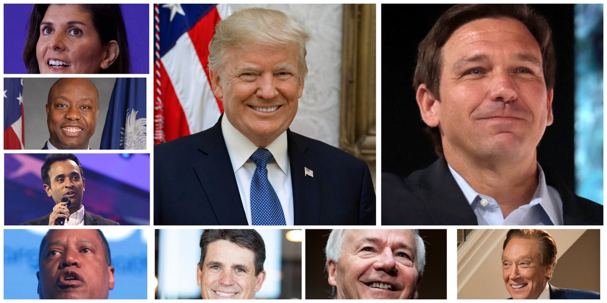 simonateba's tweet image. I hope I did not forget anyone. Here are all the Republicans currently running for President of the United States. Kindly name your pick. Just the name!

Donald Trump (@realDonaldTrump)

Ron DeSantis (@RonDeSantis)

Nikki Haley (@NikkiHaley)

Ryan Binkley (@RyanBinkley)

Larry…