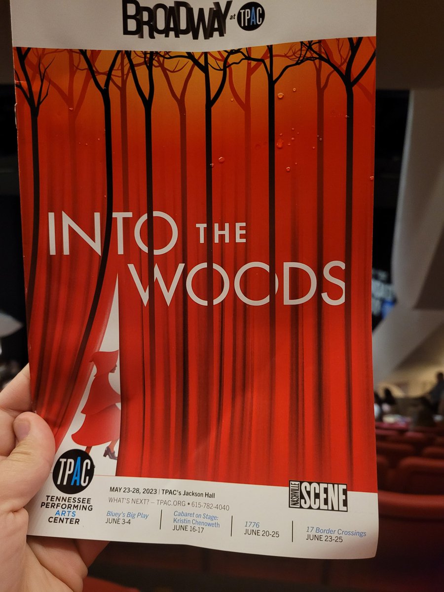 Can't wait to see @IntoTheWoods at the @tpac 
#intothewoods 
#MUSICAL 
#musicaltheater
#livetheater