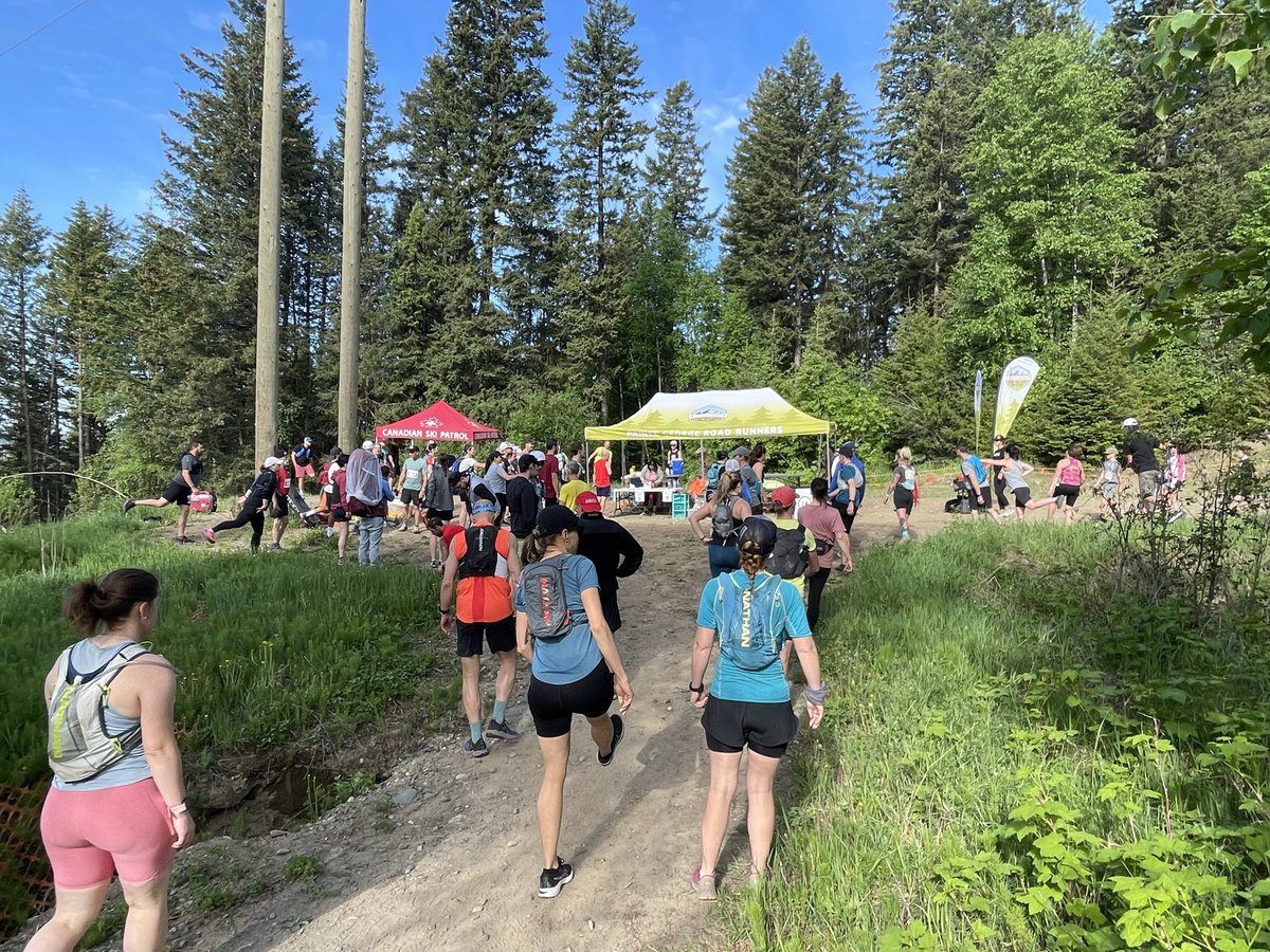 Great turnout at the PG Road Runners trail race today! #cityofpg