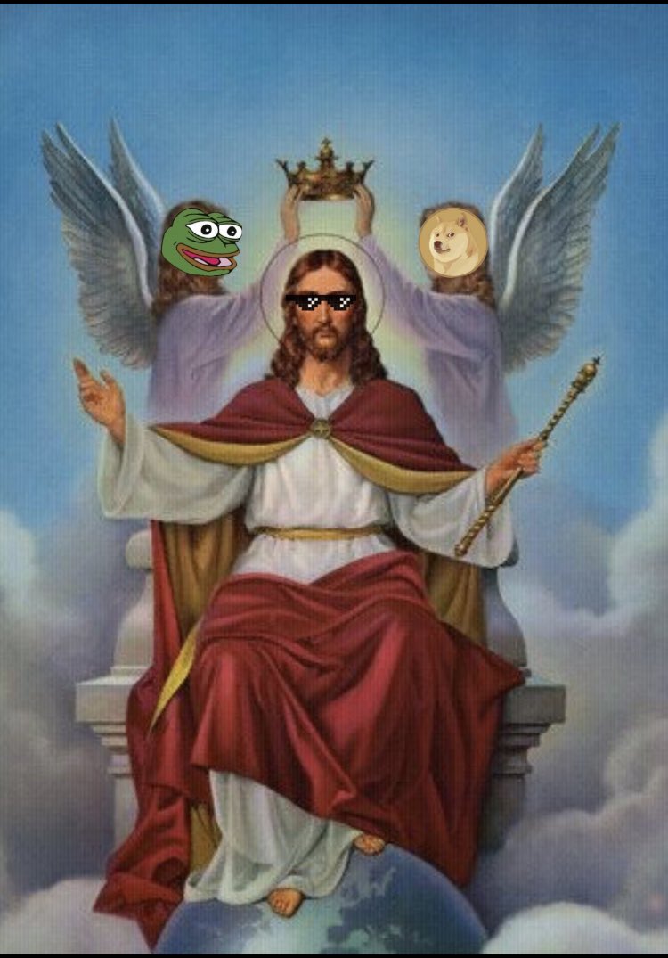 $1 billion dollar marketcap is FUD. Jesus Christ is King of Kings. 
$JESUS is King of memes.
