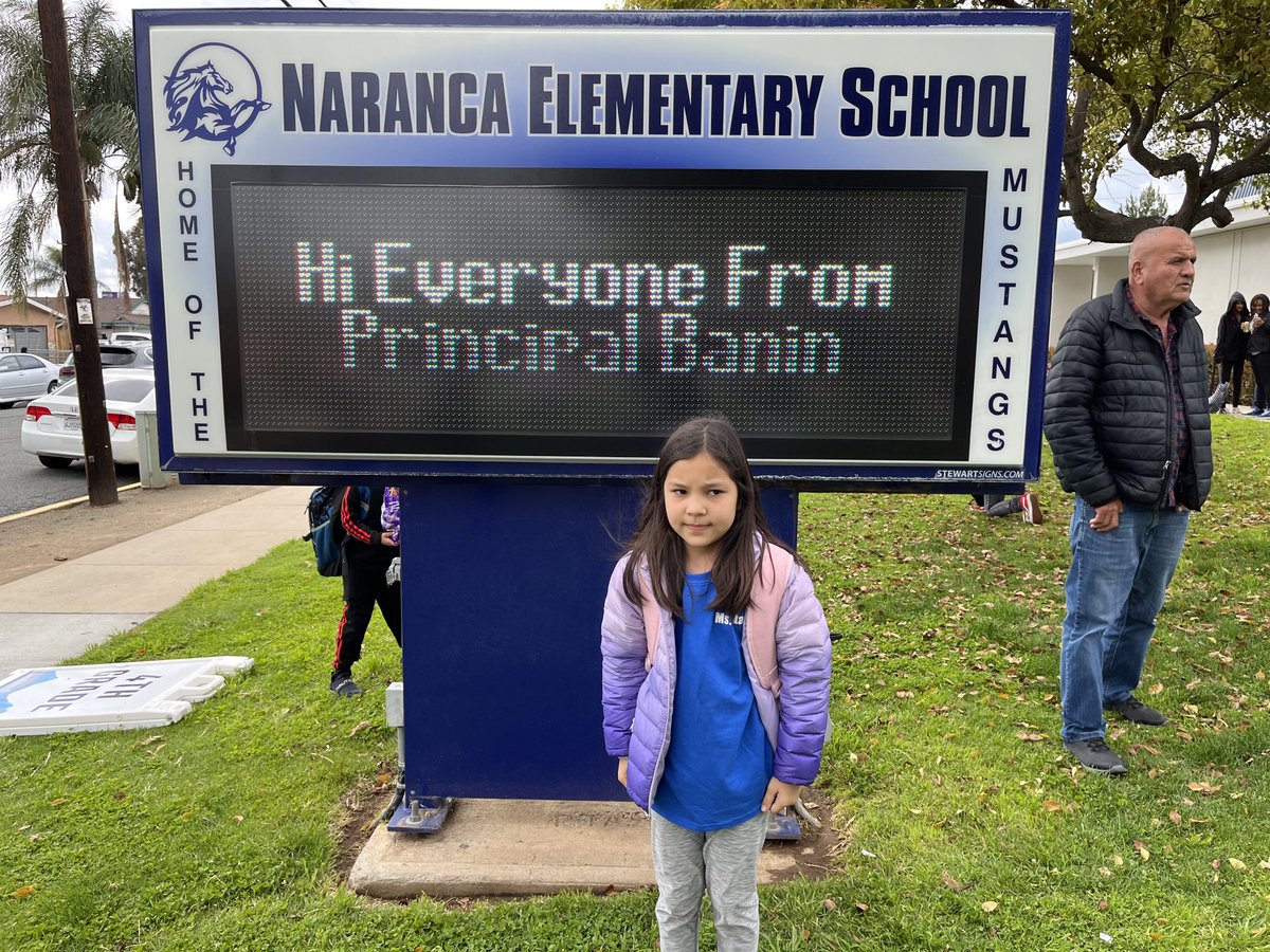 When this sweet girl saved her PBIS points to be principal for a day, we had no idea how amazing an experience Mr. Wallace would make it. It will be her top memory of 3rd grade! #ElementaryLeadership #RelationshipsMatter ⁦<a href="/NarancaMustangs/">Naranca Elementary School</a>⁩ ⁦<a href="/CajonValleyUSD/">CajonValleyUSD</a>⁩