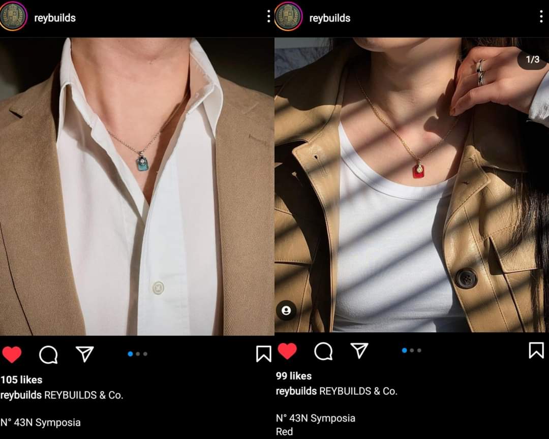 yo el que siempre se entera al último, pero ya vieron. K
Jaeyong con collares de pareja