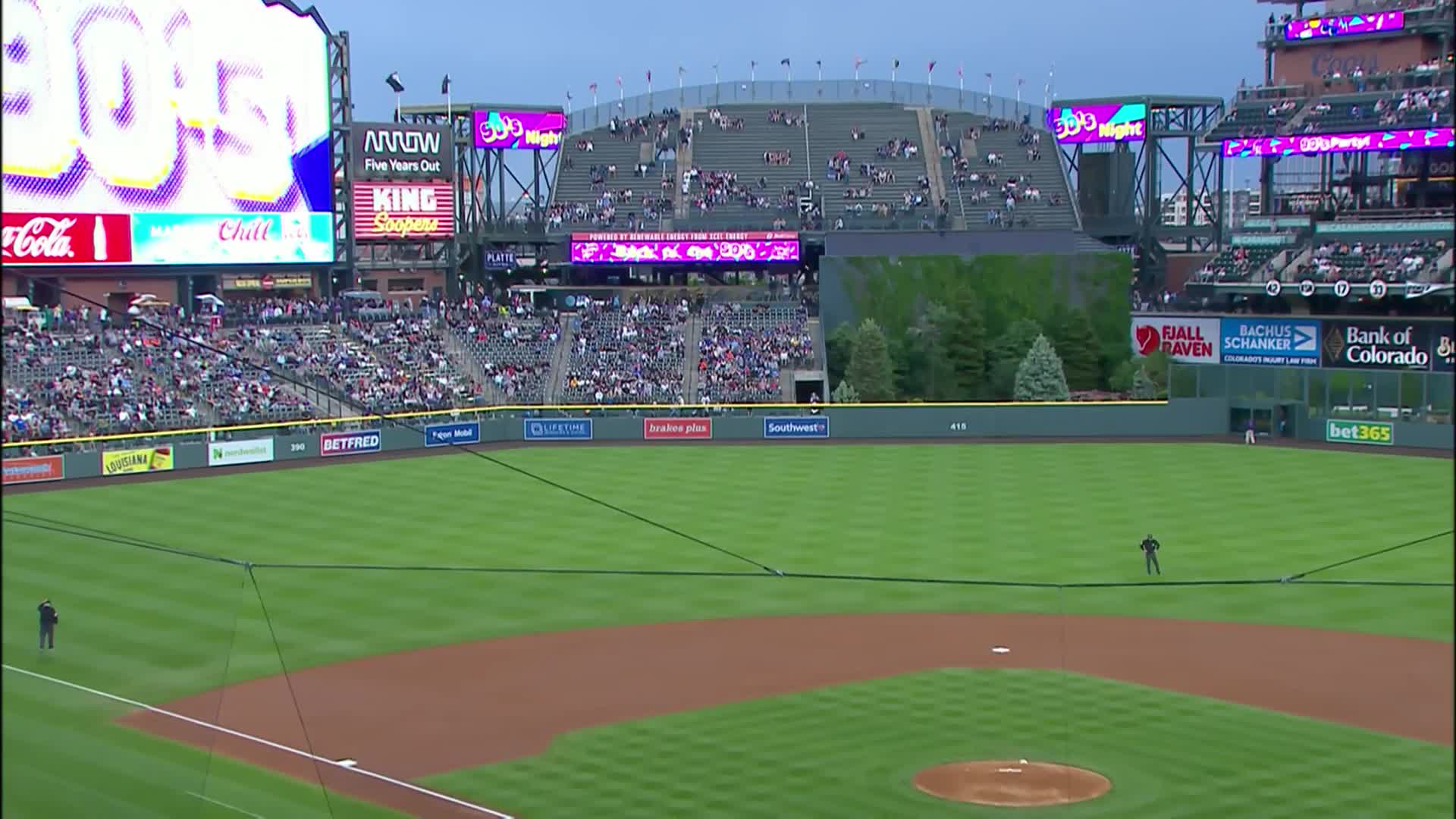 Mets at Rockies / Twitter