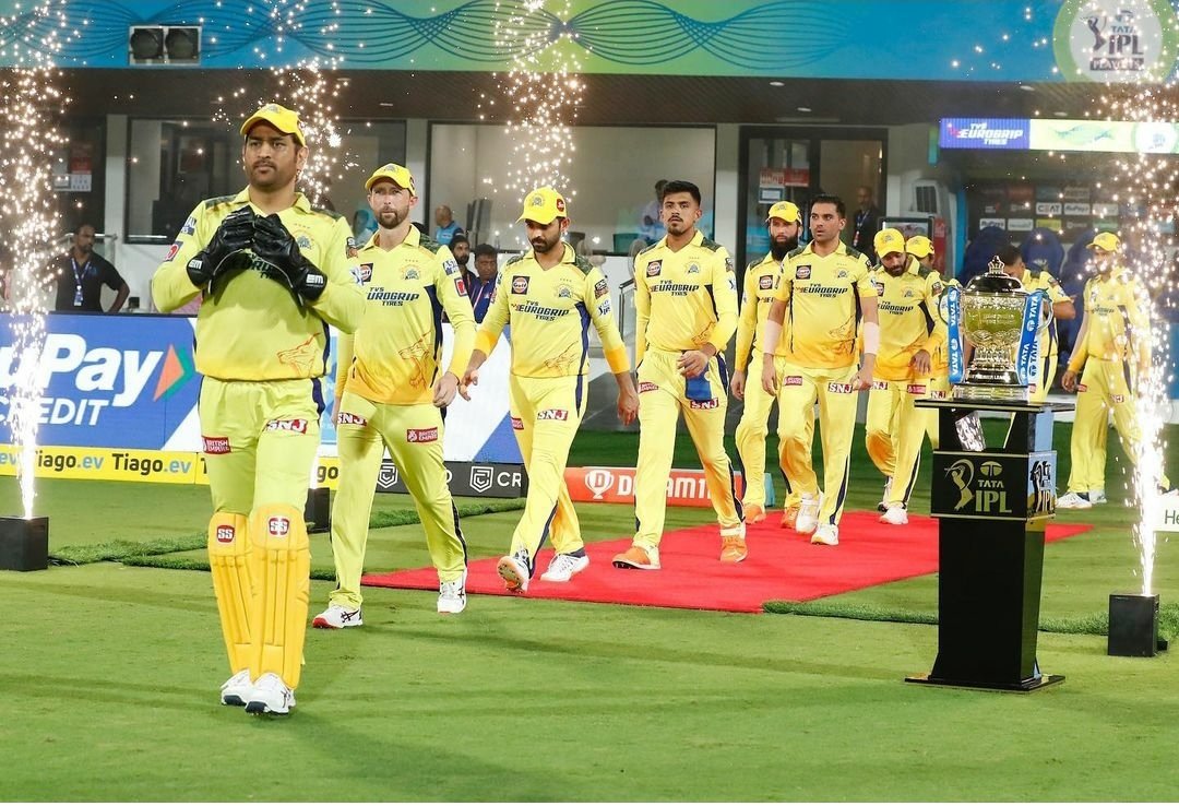 TrendsDhoni's tweet photo. .@ChennaiIPL This GOAT Franchise playing is 10th IPLFinal5 Today 🥺
 One More Season 🙏 @msdhoni 

#WhistlePodu #MSDhoni #IPL2023Final https://t.co/ADMPcIM92H