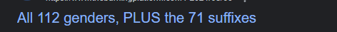bro there is only two genders stfu this is so gay