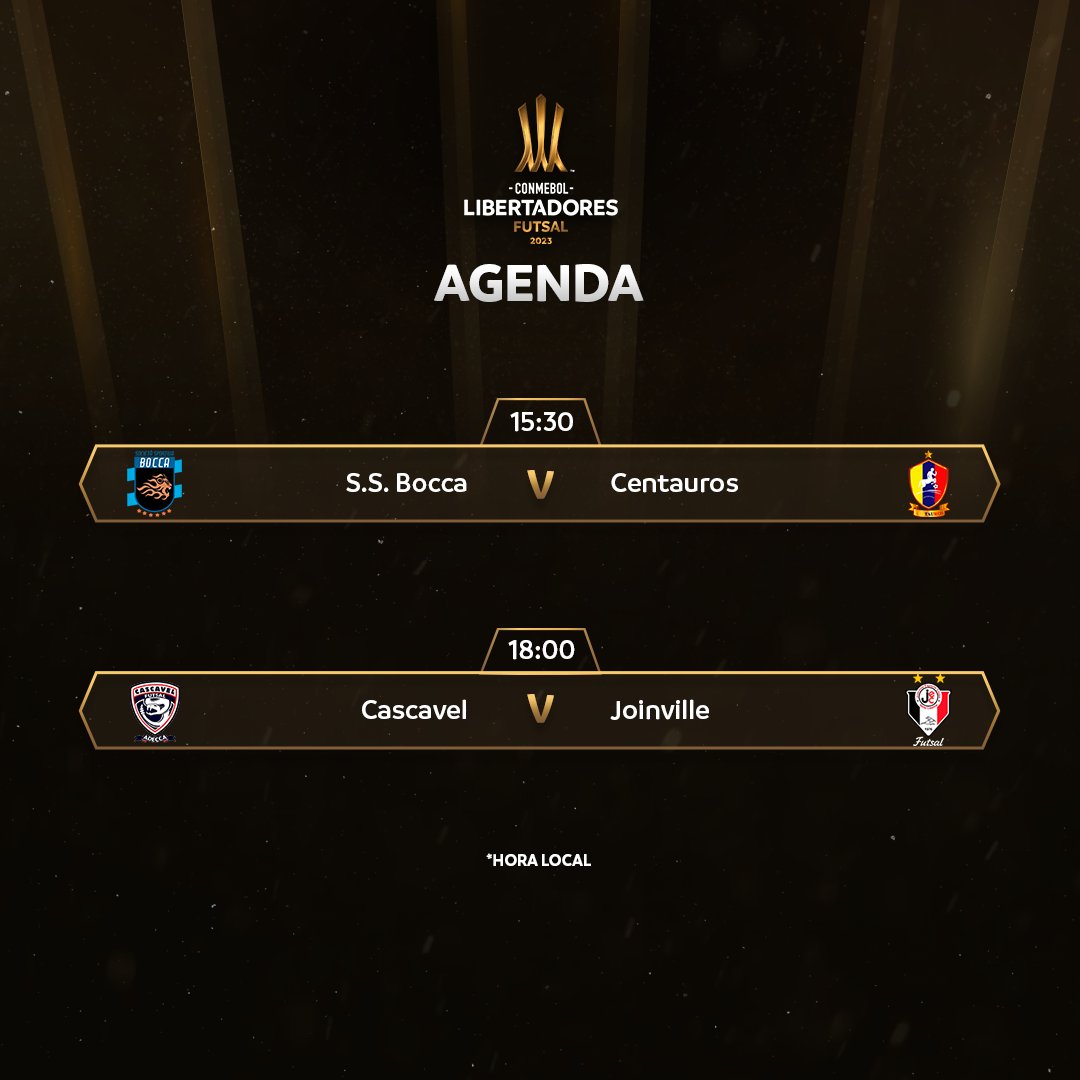 CONMEBOL Libertadores Futsal tweet media