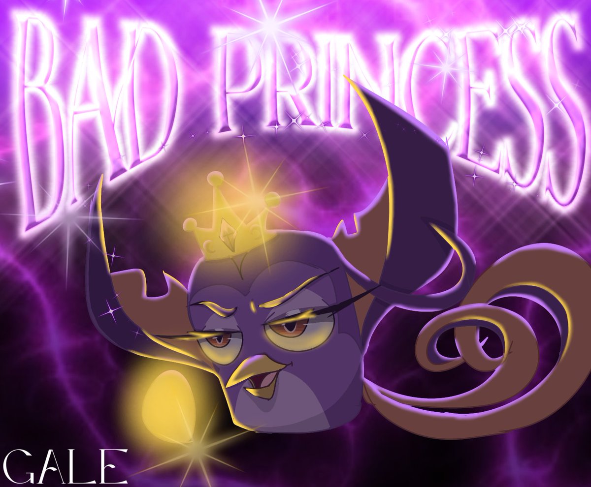 Angry_Kawaii's tweet photo. Gale the bad princess
#angrybirdsFART #Angrybirdsfanart #angrybirdstoon #Angrybirdsgale #angrybirds #angrybirdsstella #gale #purple #phonkcoverart #badprincess #fanart #art https://t.co/mCKXz7bSpg