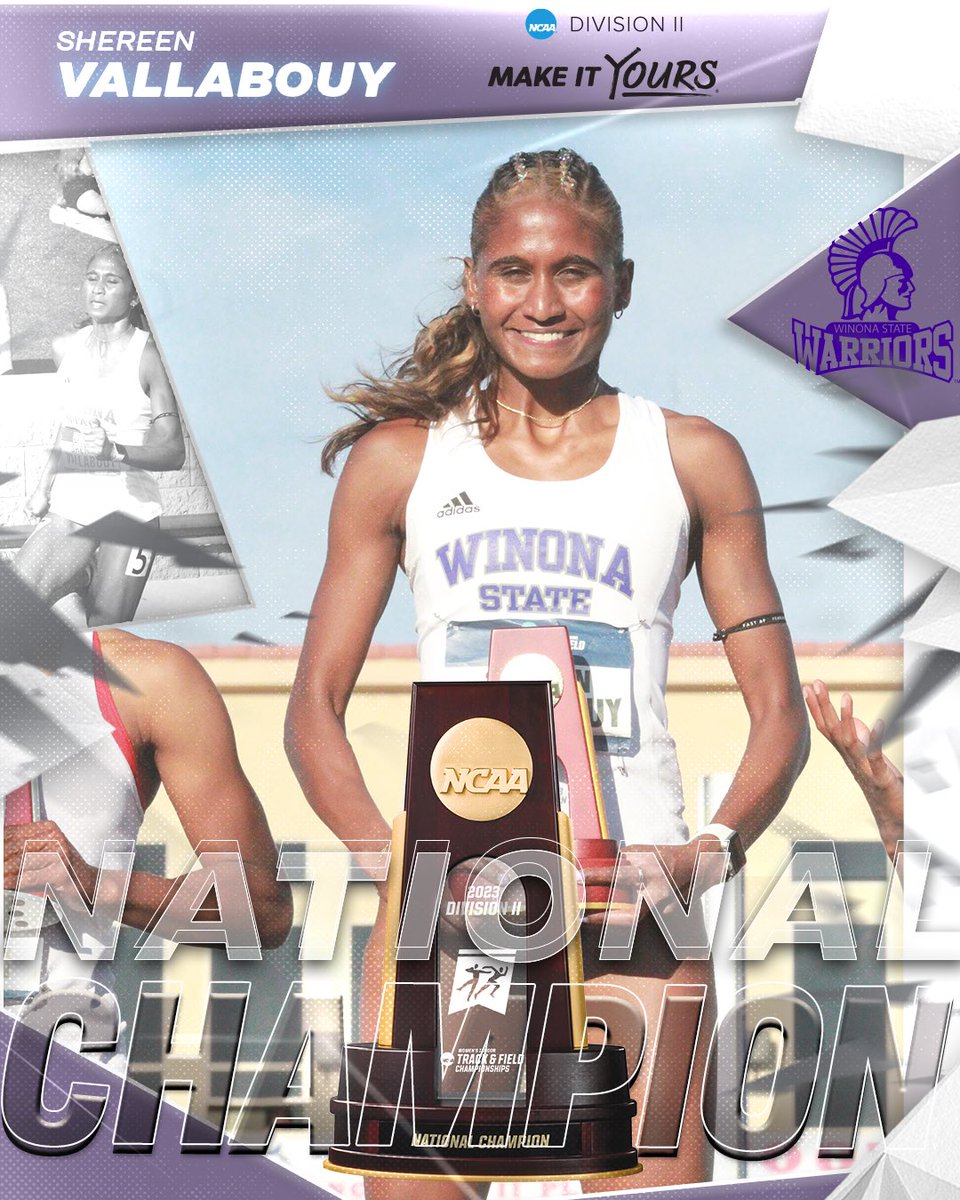With a time of 52.74, Shereen Vallabouy earns the #D2WOTF 400m Championship Trophy!