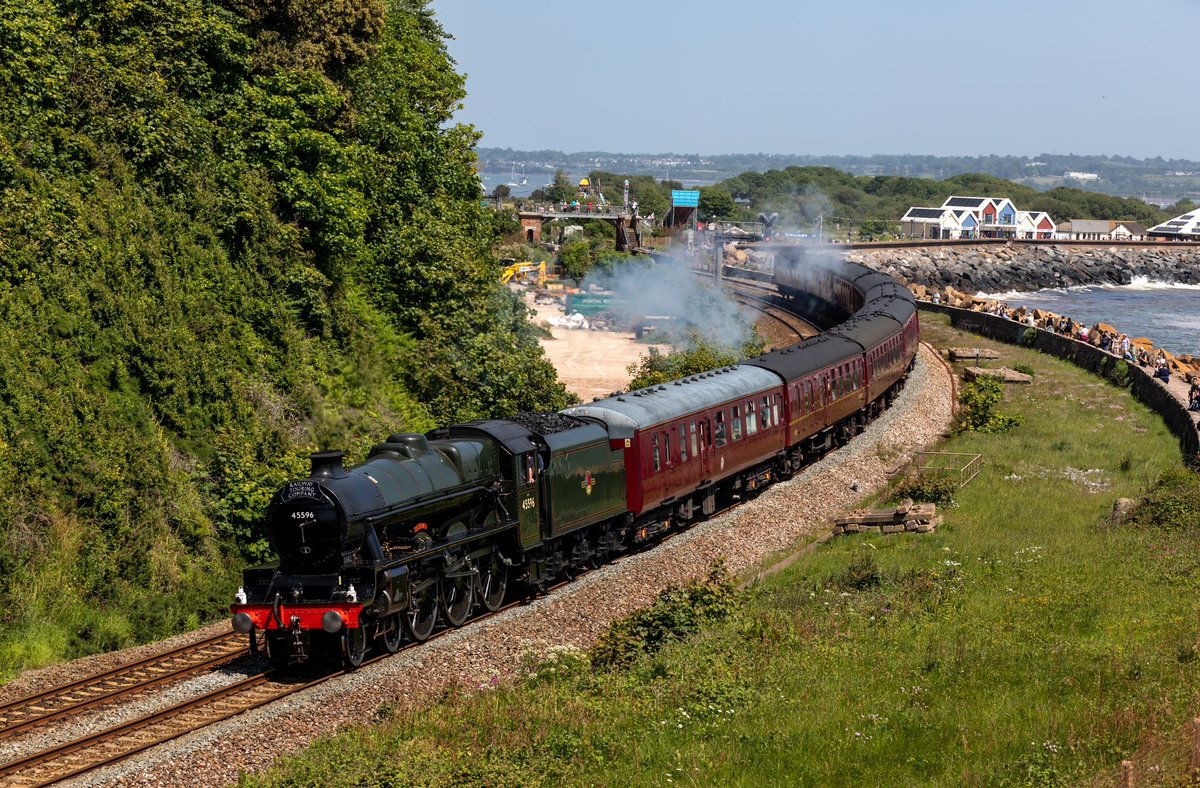 45596 ‘Bahamas’
1Z39 Woking - Plymouth 
‘The South Devon Explorer’
Dawlish 27/5/2023