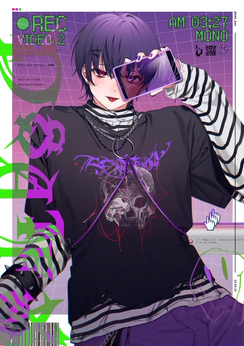 #1日でフォロワー何人増えるかチャレンジ 最近よく見かけるタグだ、便乗～～ 男しか描いてない絵描きだ～～～～
