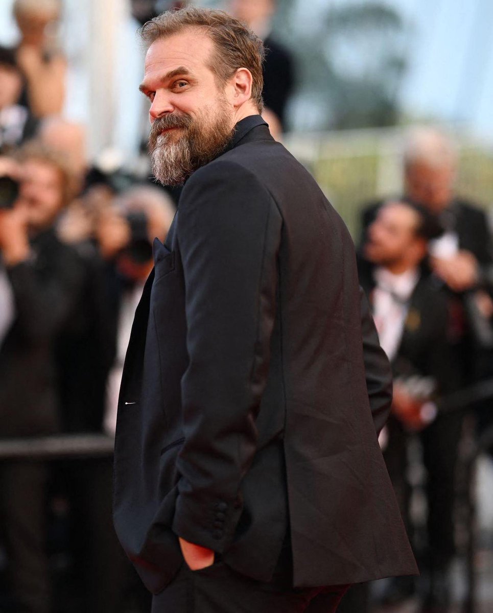 david on the Festival de Cannes red carpet today! #FestivaldeCannes