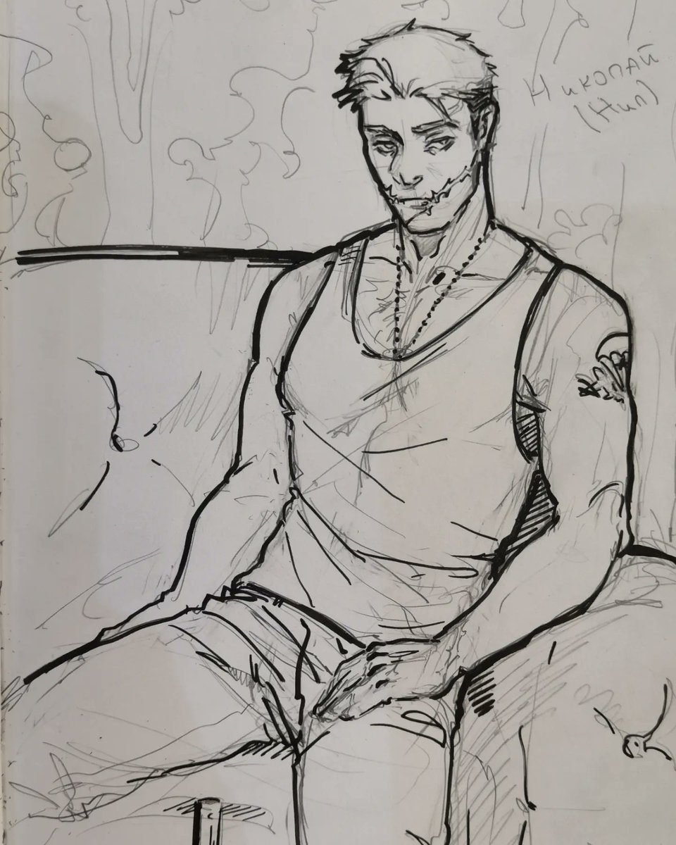 almakrig's tweet photo. my character is Neil in the au of russia. here his name is Nikolai and he is a former military man
#art #character #oc #rollplay #roleplaying #sketch #digital #commissions #gamedev #ос #арт #yaoi #gay #omegaverse #sketch #омегаверс #яой #геи #ау #au https://t.co/icOwH0LpXI