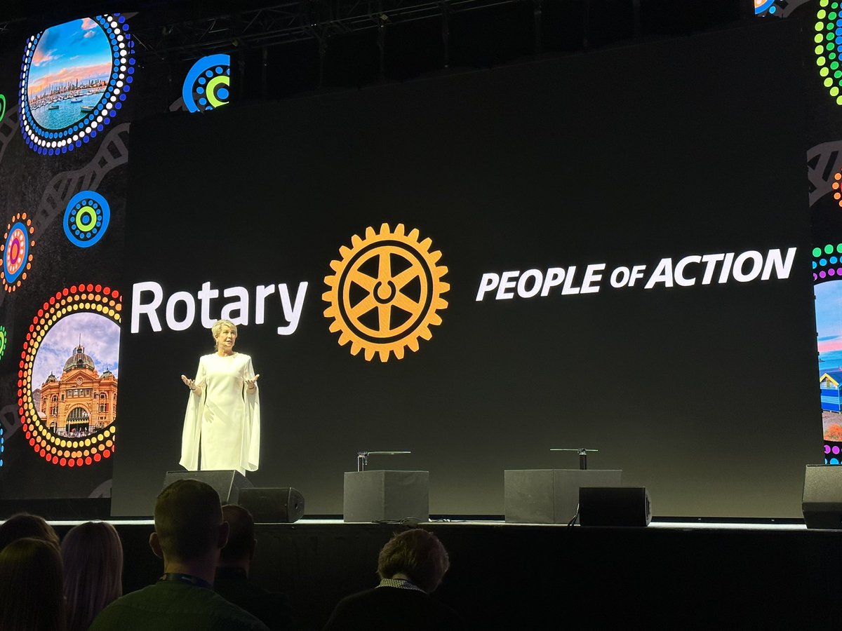 “This year we have harnessed the power of our disaster relief fund unlike any other year in the past. We have moved tens of millions of dollars in aid into #Ukraine and Pakistan.”

-<a href="/JenJonesRotary/">Jennifer Jones</a> 

#PeopleOfAction #Rotary23
