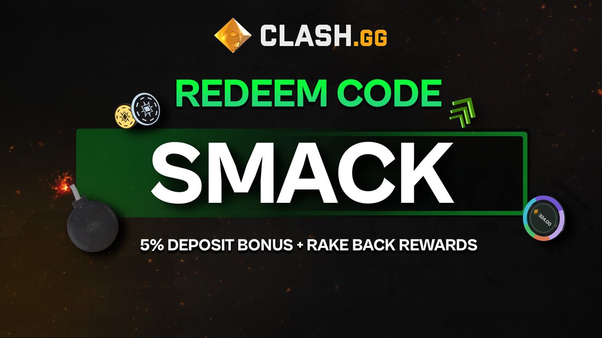 Smackdowness's tweet photo. LATE NIGHT SMACK ON 💎 CLASH💎

$100+ Free battles/ Promo Codes !Twitter for Giveaways

RT + RANDOM RT $10

FOLLOW @Smackdowness @clashdotgg 

LINK TO STREAM: https://t.co/cBEWSEMzqZ https://t.co/rCeTrxGi4C
