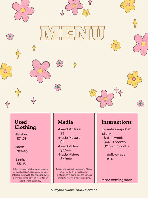 updated menu 🫧 https://t.co/0ht1A7yVHB