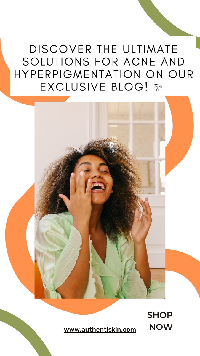 authentiskin's tweet photo. Calling my #skincare followers looking for a solution for #acne &amp; #hyperpigmentation! Read our blog post (link in bio) or take our @authentiskin quiz to get personalized recommendations!

#skincarecommunity #skincaretips #skin #skinissues #beauty #skinroutine #darkspots #skinrecs https://t.co/FwGtctCOmn