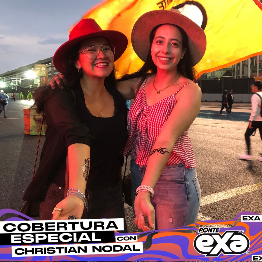 ExaFM's tweet photo. ¿Te pusiste nuestro tatuaje especial para el concierto de #ChristianNodal 🤠 Presúmelo en redes sociales con el #NodalEnExa 💚 https://t.co/k1s3tT1w89