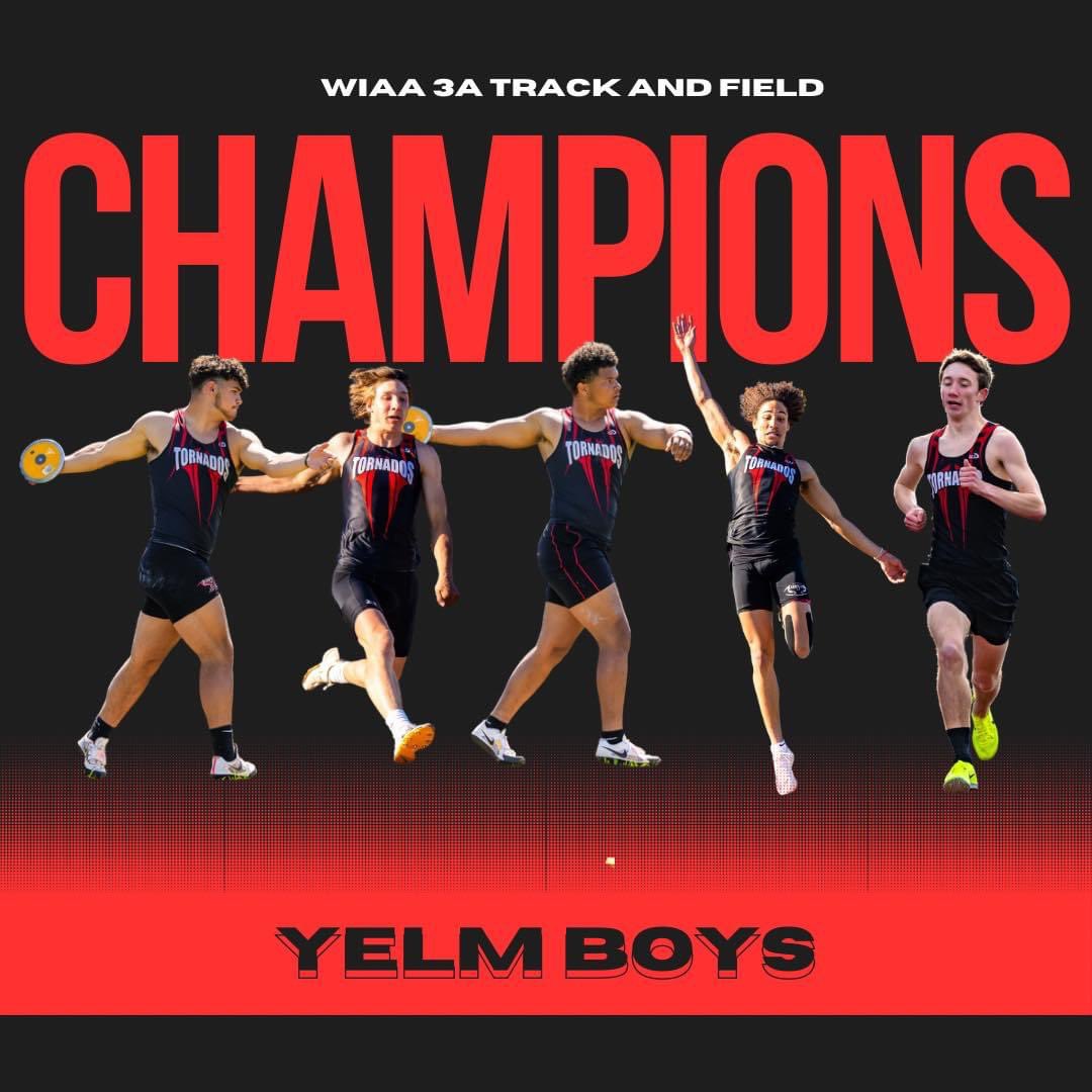 Congratulations to the Yelm boys on winning the 3A track and field state championship!

#ThisIsY