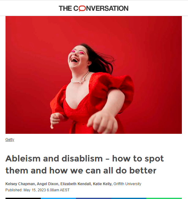 IncludeAbility's tweet photo. This @ConversationEDU article gives a great insight into the differences and nuances of ableism and disablism and where to start when challenging this discrimination.
#Disablism #Ableism #TheConversation #IncludeAbility https://t.co/MlsyIhRd93