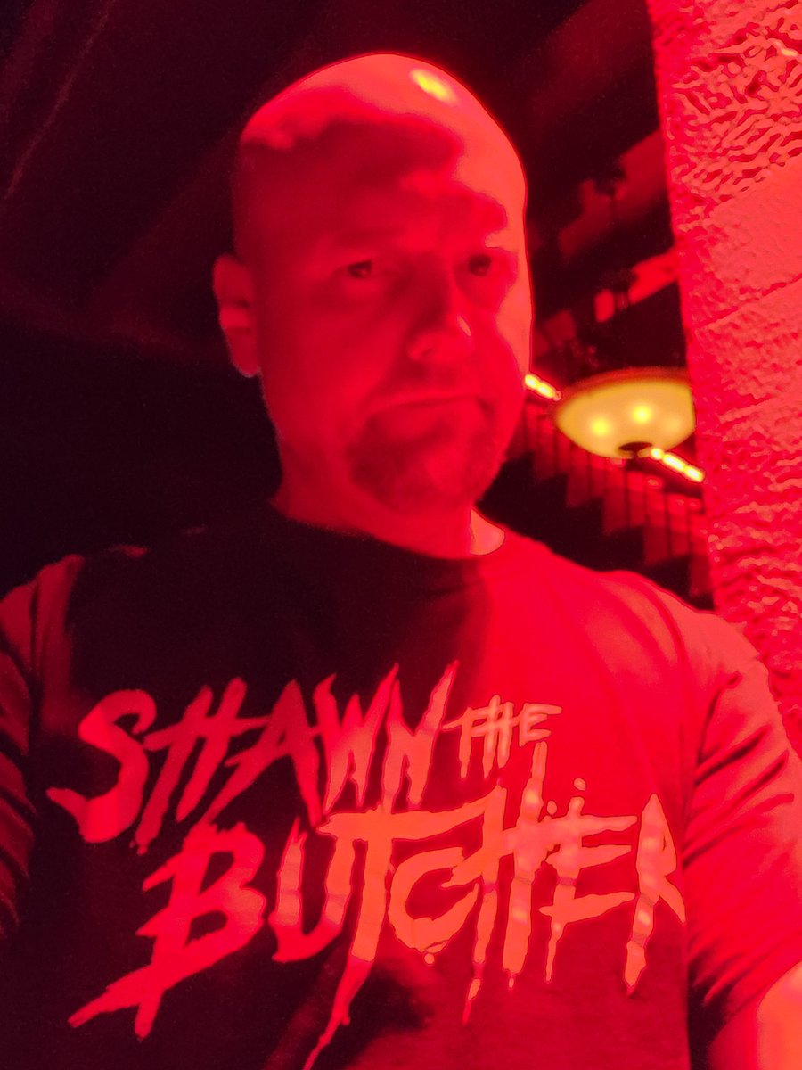 Wear a <a href="/ShawnTheButcher/">Shawn</a> shirt to a Metal Fest so people come up to you and ask if you are Shawn. How would you respond? Say, nope, I just think he's a cool dude. Or, say Hey Yo, frown, then walk away?
<a href="/MKEMetalFest/">Milwaukee Metal Fest</a>