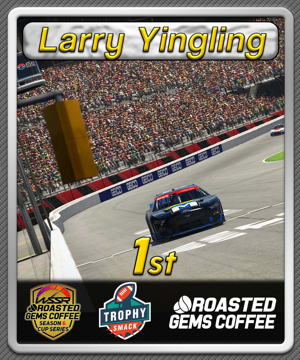 WSSRCup's tweet photo. Making the points lead just a little bit bigger, Larry once again gets it done. Capturing his 4th win of the season Larry Yingling WINS the Military Appreciation 225.
@RoastedGems| #RACE4RINGS | @TrophySmack https://t.co/vnyQRZ080R