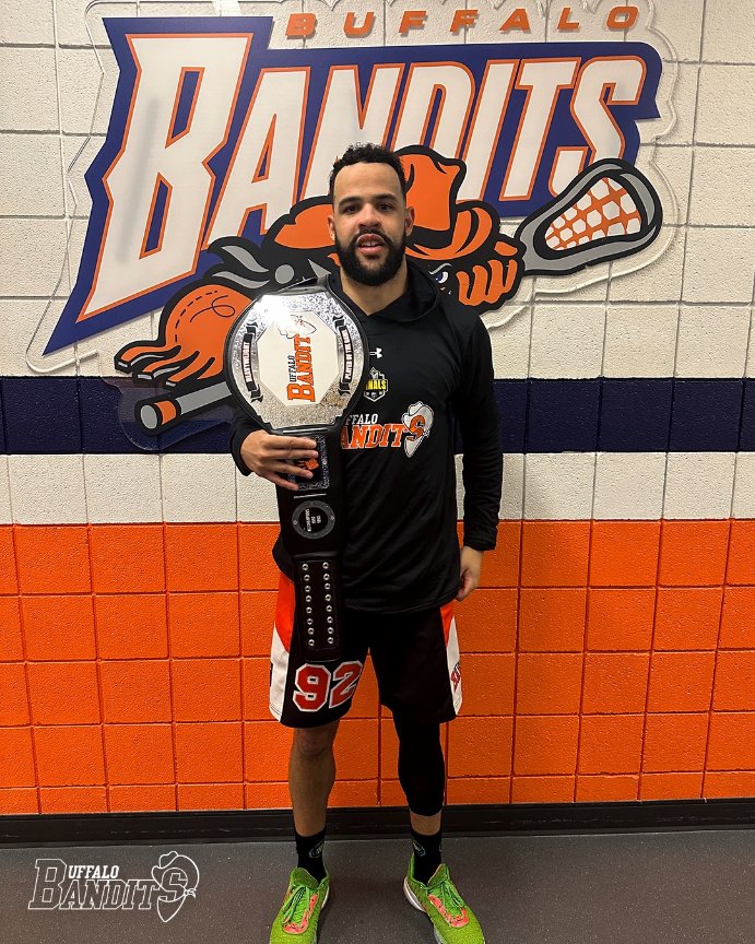 Tonight's Heavyweight Player of the Game: The Great Dhane Smith! (5G, 1A) 

#NLLFinals | #LetsGoBandits