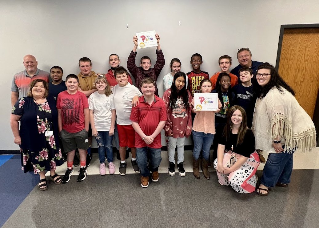 Mrs. Rice-Kafafy’s students published another book this year - “P is for Peyton”! On Wednesday, Peyton Valiquette joined the class to celebrate the arrival of the books and the friendship he’s built with these amazing student authors!