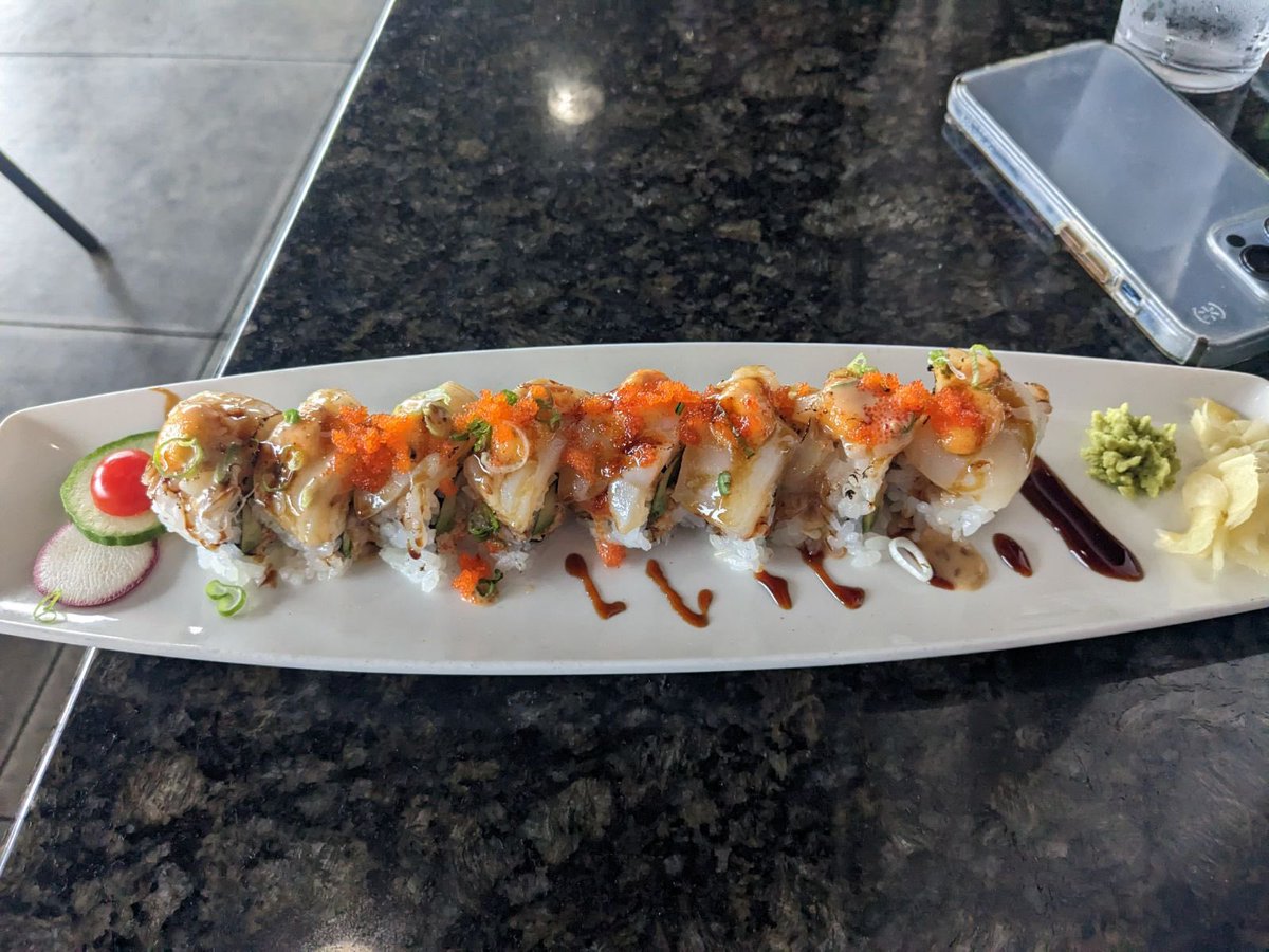 Delicious sushi in #SantaBarbara