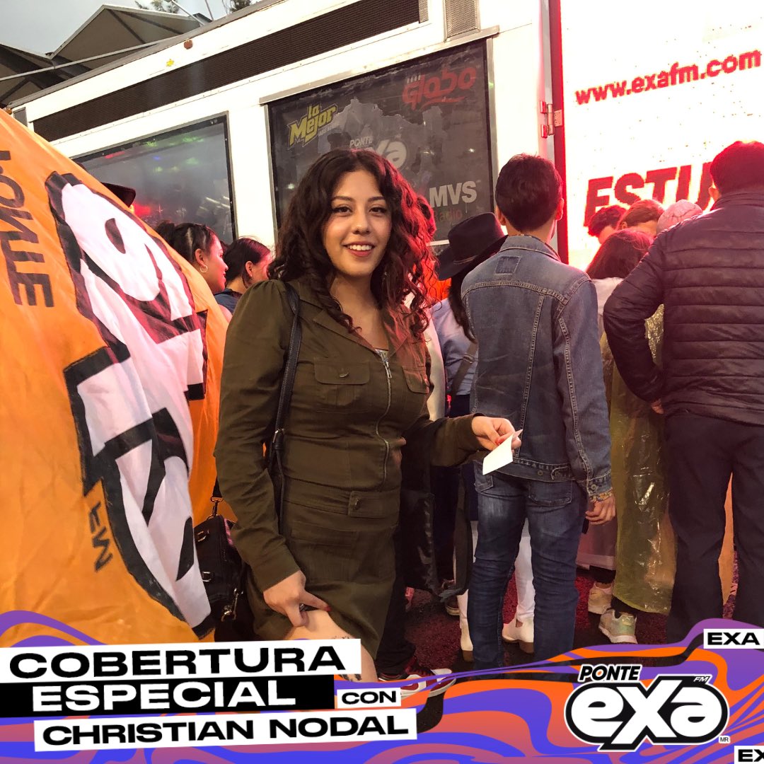 ExaFM's tweet photo. ¡Siempre estamos en las mejores experiencias 🤠💚! #NodalEnExa 🙌 Estamos en tus conciertos favoritos 🎤🎶 https://t.co/Y0sgtkGnCa