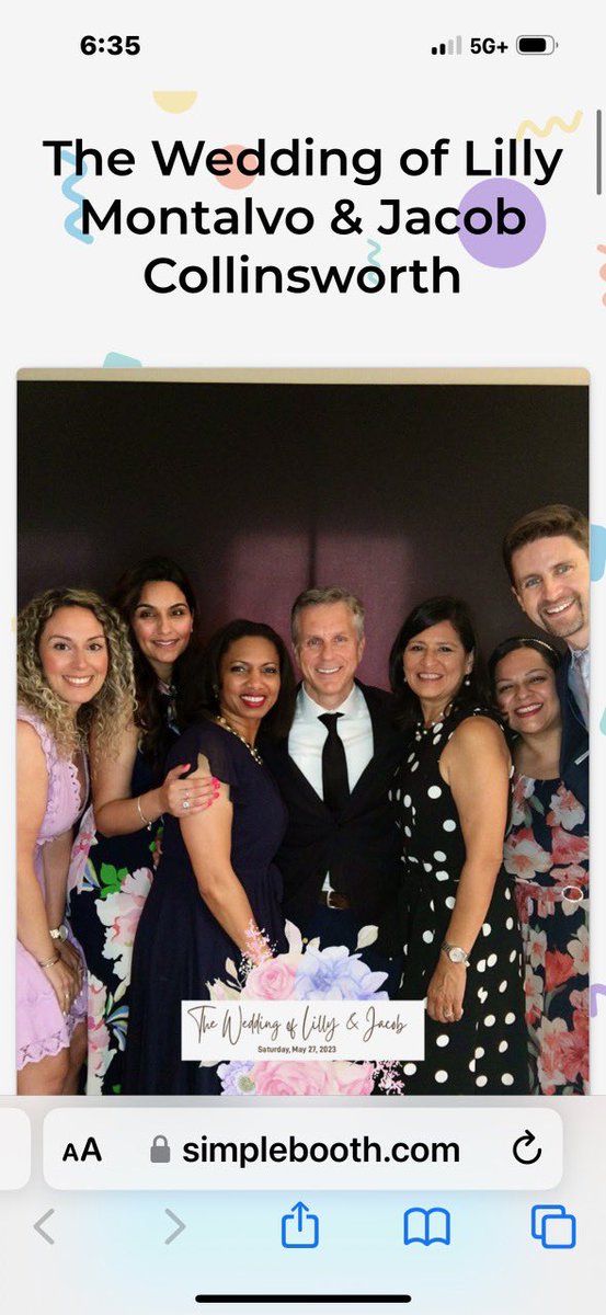 #TeamAwesome reunited for Lilly’s  wedding ! Most amazing team I ever had !!!